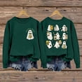 thumbnail image 2 of WEAIXIMIUNG Chandail en Molleton Personnalisé avec Photo Chandail Tendance pour Femmes Imprimé Lettre Col Rond pour Automne & Hiver, 2 of 3
