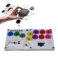 thumbnail image 3 of RP2040 Fighting Keyboard+12PCS Keycaps for Joystick 6 Tekken Game Covered Punk A, 3 of 5