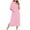 Pink, variant on Quinlirra Robes for Women Plus Size Women's Winter Warm Nightgown and Winter Nightdress Zip With Pokets Loose Pajamas