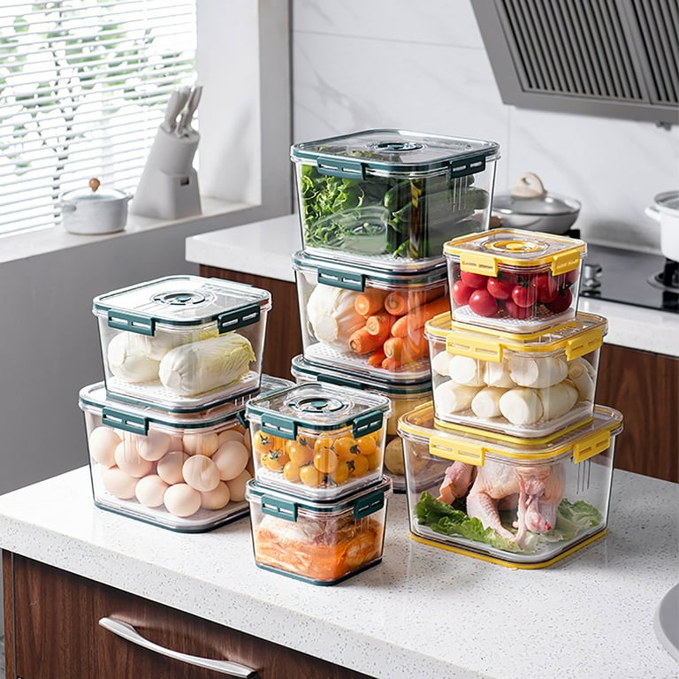 Heiheiup Fresh Produce Vegetable Fruit Storage Containers With