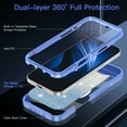 thumbnail image 2 of Casetego for iPhone Air Magnetic Case,[Compatible with Mag-safe] Full Body Shockproof with Built-in Screen Protector Drop Protective Phone Cover,Blue, 2 of 8