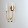 thumbnail image 5 of Maxim Plumette 2-Light Wall Sconce - Gold Leaf - 12161GL, 5 of 5