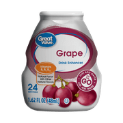 Great Value Drink Enhancer, Grape, 1.62 fl Oz (Pack of 3)