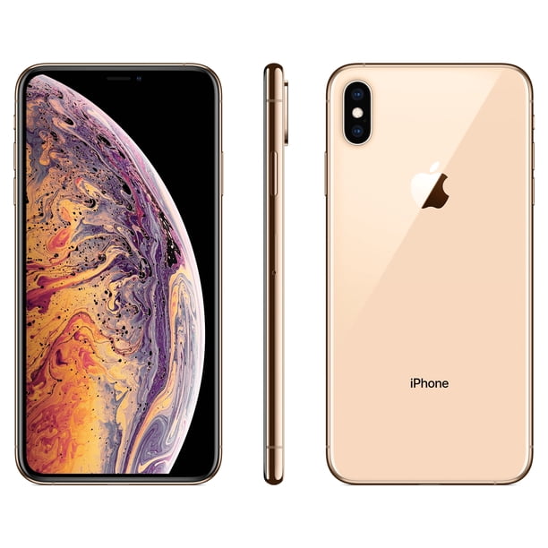 Apple iPhone XS MAX , Completamente Desbloqueado, 256 GB Gold (Reacondicionado)