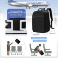 thumbnail image 2 of Bolsa de viaje WEPLAN aprobada por United Airlines de 20 litros a prueba de agua, 2 of 8