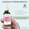 thumbnail image 2 of Vitamin C Serum (Tetrahexyldecyl Ascorbate) Night Oil Treatment With Squalane and Pure Rose Oil for Firmer, Glowing Skin, by Dr. Brenner 1 oz., 2 of 7