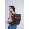 thumbnail image 2 of Mochila MALETÍN CASTELLI LEATHER AUTHENTIC café, 2 of 5
