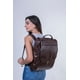 thumbnail image 2 of Mochila MALETÍN CASTELLI LEATHER AUTHENTIC café, 2 of 5