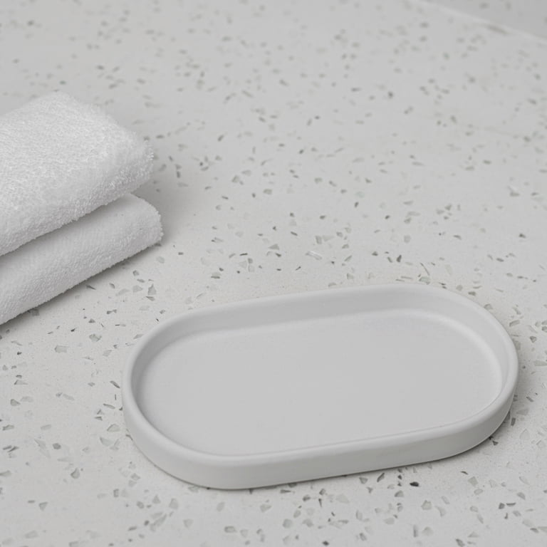 Mainstays Ceramic Stoneware Bath Accessories 3-Piece Set photo 8