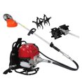 thumbnail image 2 of 9 In1 Backpack Brush Cutter Grass Cutter With 4 Stroke Petrol Engine Tree Cutter Mini Tiller ,Easy to Use, 2 of 8