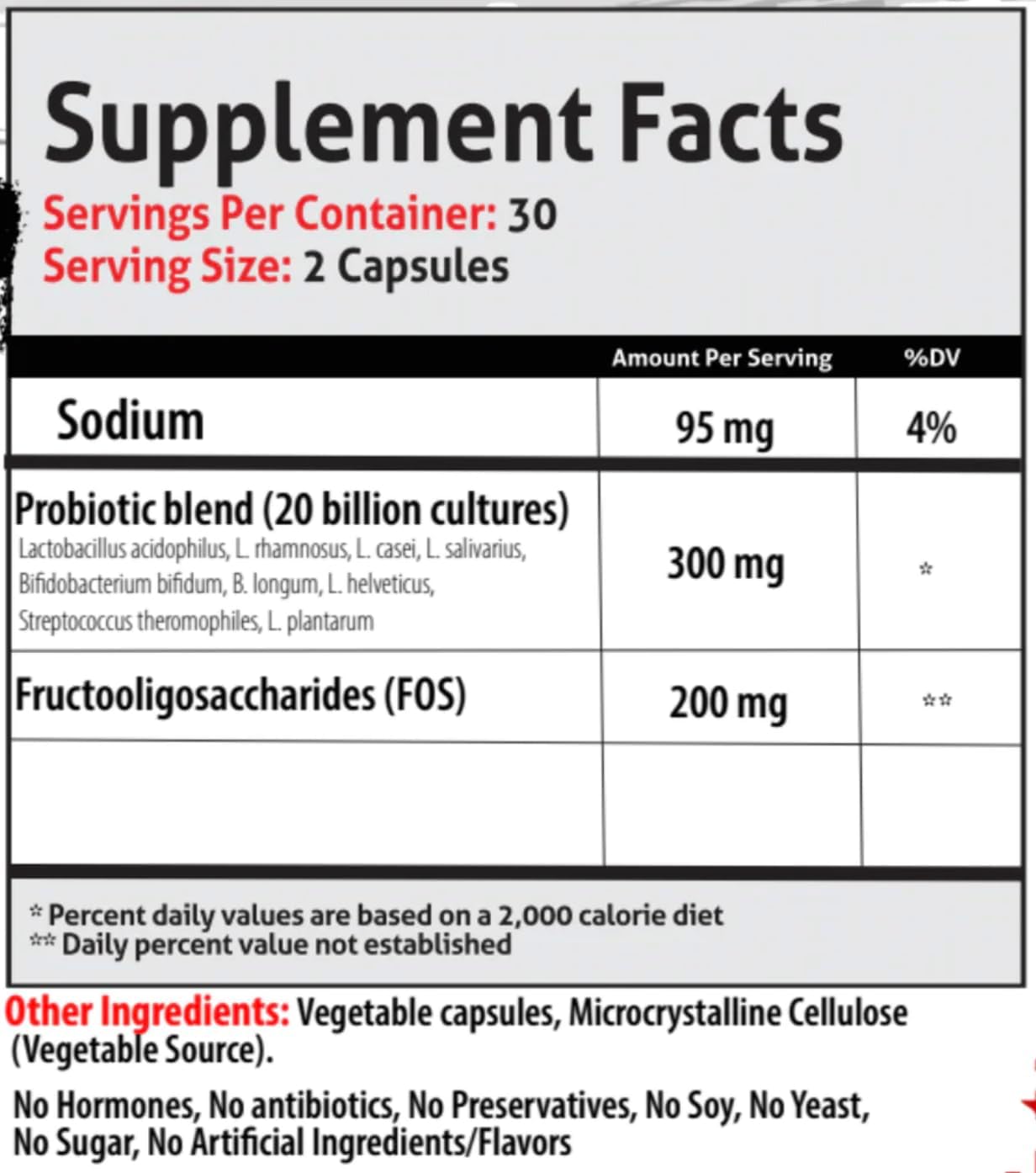 Frontline Formulations Prebiotic & Probiotic + Digestive Health Formula, Dietary Supplement, Endurance and Recovery, 60 Capsules