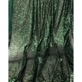 thumbnail image 5 of 1 Yard (Emerald Green) Sequin Fabric by the Yard 3 mm Glitter Embroidery Sparke Fabric for Sewing Dress Costumes Dancewear DIY Tablecloth Backdrop Party Decoration, 5 of 6