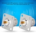 thumbnail image 3 of FLAMEEN UHF Connector, RF Coaxial Adapter Low Loss For Antenna For RF Applications, 3 of 8