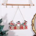 thumbnail image 2 of Colgantes de madera navideños, escenas del hogar, decoraciones para fiestas, accesorios, decoraciones para puertas, 2 of 4