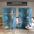 thumbnail image 2 of Oriental Furniture 6 ft. Tall Blue Dream Canvas Room Divider - 3 Panel, 2 of 5