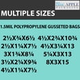 thumbnail image 7 of 1.5 Mil Gusseted Polypropylene Bags with Open Top - 8"X3"X15" & (100 Bags), 7 of 7