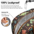 thumbnail image 5 of Womens DarkBrown Cartoon Dinosaurs Forest Pattern Lunch Box for Work,Insulated Lunch Bag for Women,Loncheras Para Mujer,Leakproof Adult Lunch Bag for Work,Beach,Travel,Picnic,Camping, 5 of 7