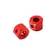 thumbnail image 4 of TureClos Paquete de 4 adaptadores de 5 mm a 12 mm Reacondicionamiento Mano de obra exquisita Mejora el rendimiento Acoplador de cubo de rueda de vehículo Rc de alta resistencia Rojo TureClos JD731879370, 4 of 7