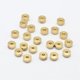 thumbnail image 1 of Brass Spacer Beads Flat Round Nickel Free Raw(Unplated) 4x1.5mm Hole: 1.5mm, 1 of 2