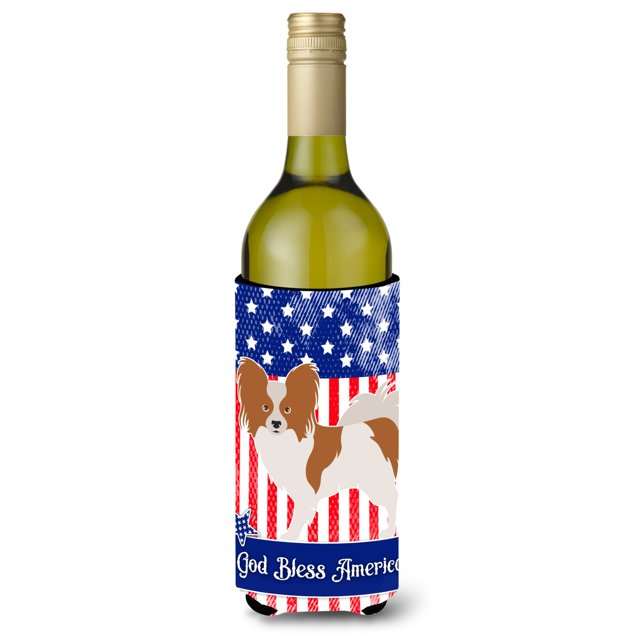 ""Caroline'S Treasures Papillon Americano Abrazadera De Botella Decorativa 750 Ml Multicolor""