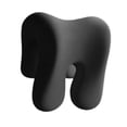 thumbnail image 2 of Almohada cervical para silla oficina, almohada para siestas, cómoda, práctica, ergonómica, extraíble, multiusos, soporte para cabeza y cuello, Negro, 2 of 8