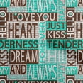 thumbnail image 1 of oneOone Georgette Viscose Turquoise Green Fabric Abstracts Sewing Material Print Fabric By The Yard 42 Inch Wide, 1 of 6