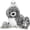 Gray-Seal, variant on MaoGoLan 19.6" Giant Stuffed Dinosaur Soft Plush Animal Toys T-Rex Dinosaur with 5 Cute Babies