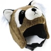 crazeeHeads Benny the Bandit Raccoon Plush Helmet Cover