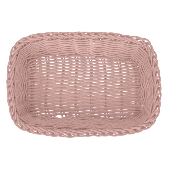 TIELUTT Macaron Color Woven Storage Table Clutter for Household Desktop Large Storage Containers Container Bags Blanket Storage for Closet Storage for Storage Bags for Moving
