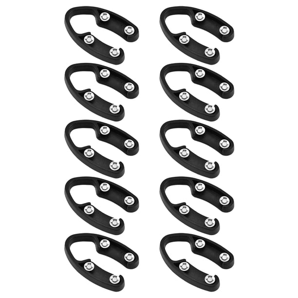 10pcs Cutters Papel Cutters Botella de vino Abridores para Amantes del Vino (Negro)
