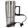 thumbnail image 1 of Car Heating Cup Large Capacity Leakage Proof Safe Stainless Steel Electric Car Insulated Mug for Truck Vehicle 12V for Small Cars, 1 of 4