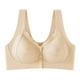 thumbnail image 1 of HongQid Women's Bra Seamless Stretch Wireless Front Closure Comfort Bra, 1 of 7