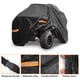 thumbnail image 4 of Funda ATV Unique Bargains para Polaris Sportsman 850/XP 1000/X MR Impermeable 4 Ruedas Cuatrimoto Almacenamiento Protección al Aire Libre Sol Lluvia 210D-PU 224x127x131cm Negra, 4 of 5