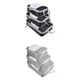 thumbnail image 1 of 6 Bolsas Organizadoras de Embalaje de Equipaje Sunnimix Gris Negro, 1 of 8