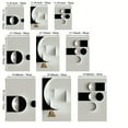 thumbnail image 4 of 3pcs Frameless Abstract Geometric Canvas Painting Black And White Wall Art Print Modern Nordic Poster Picture Living Room Home Decor No Frame, 4 of 4