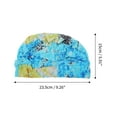 thumbnail image 4 of Gorros de Natación 1 Pc Elasticidad 5.91"x9.25" Azul Lago, 4 of 6