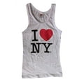 thumbnail image 2 of I Love NY Tank Top Ladies Heart Logo Womens New York City Summer Hot Pink, Medium, 2 of 4