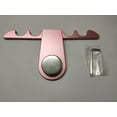 thumbnail image 2 of Portable Pool Cue Holder Collapsible Weighted Billiard Cue Holder for 4 Cue Pink, 2 of 7