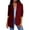 Wine, variant on ZZwxWA Blazers for Women Business Casual Button Work Office Jackets Blazer Open Front Long Sleeve Lapel Jacket Outfit