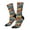 2 Black-2, variant on American Football Crew Socks for Men & Women, Breathable Casual Athletic Ankle Socks