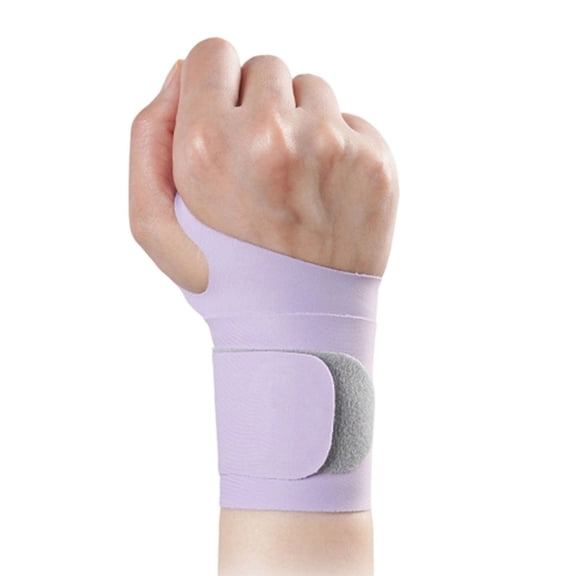 Elastic Wrist Brace Adjustable Wrist Compression Wrap for Gym Fitness Badminton