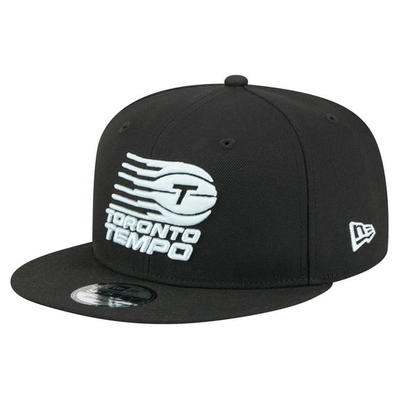 Unisex New Era Black Toronto Tempo Core Logo 9FIFTY Snapback Hat