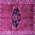 thumbnail image 1 of Ahgly Company Indoor Square Persian Purple Traditional Area Rugs, 5' Square, 1 of 4