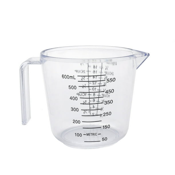 Plastic Measuring Cups Multi Measurement Baking Cooking Tool Liquid ...