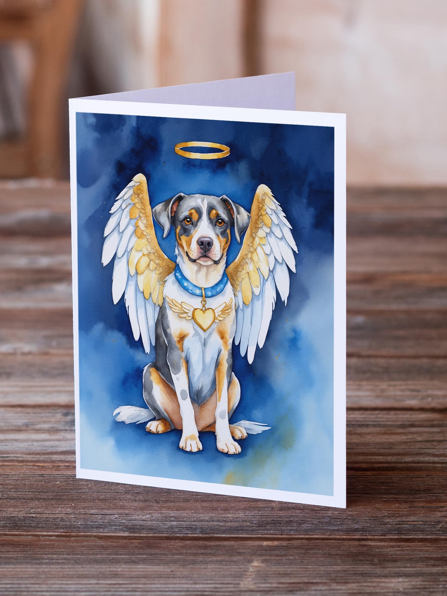 Catahoula My Angel Greeting Cards Pack of 8 7 in x 5 in