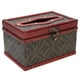 thumbnail image 3 of Caja de pañuelos de madera, caja de almacenamiento de toallas de papel decorativa hermosa Retro para tienda de masajes, Hotel en casa, 3 of 8