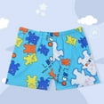 thumbnail image 3 of MEZZALL Boys Swim Trunks Beach Bathing Shorts Toddler Swim Bottoms Lovely Beachwear, One Size, 3 of 3