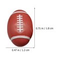 thumbnail image 3 of Shisuyan Craft Beads Football Beads Multi DIY Projects Families Birthday Gifts 100pcs, 3 of 9