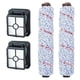 thumbnail image 2 of Cepillos de aspiradora Worallymy, filtros reutilizables lavables, repuesto de piezas de limpieza de suelo para Bissell CrossWave 1785 17852 Worallymy JD735795359, 2 of 7