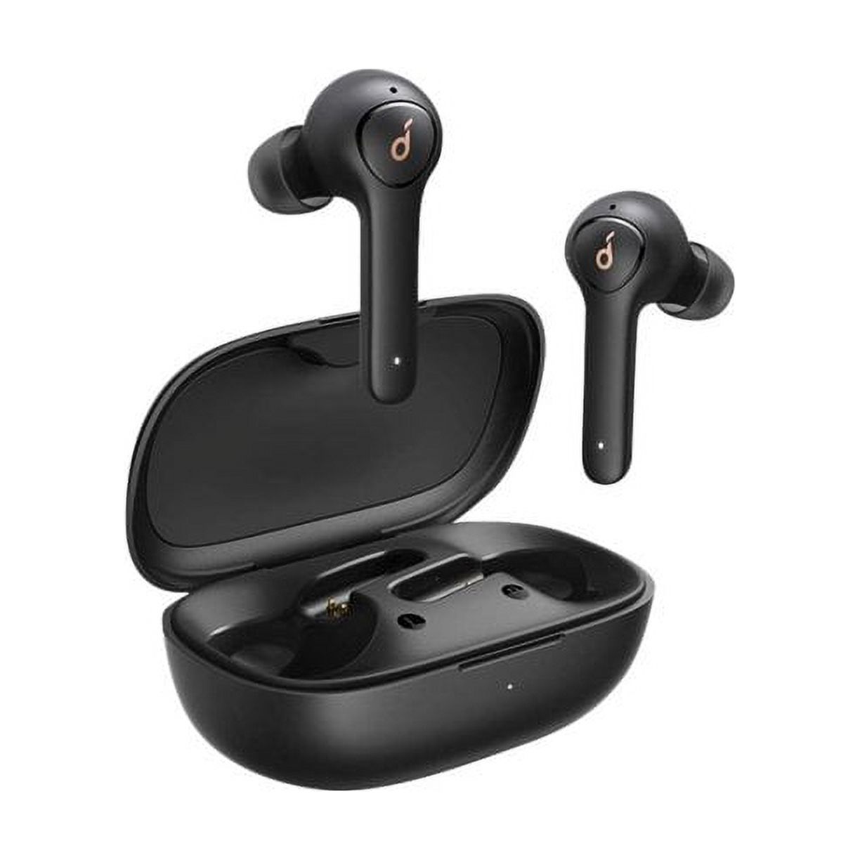 Soundcore Earbuds True Wireless Headphones with Charging Case, Black, A3919 - image 2 of 3